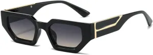 -Square Women Sunglasses Vintage Fashion Men Cat Eye Sun Glasses Luxury Shades Female UV400