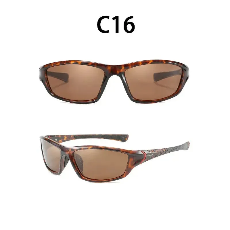 2024 Unisex 100% UV400 Polarised Driving Sun Glasses For Men Polarized Stylish Sunglasses Retro Fashion Male Goggle Eyewears