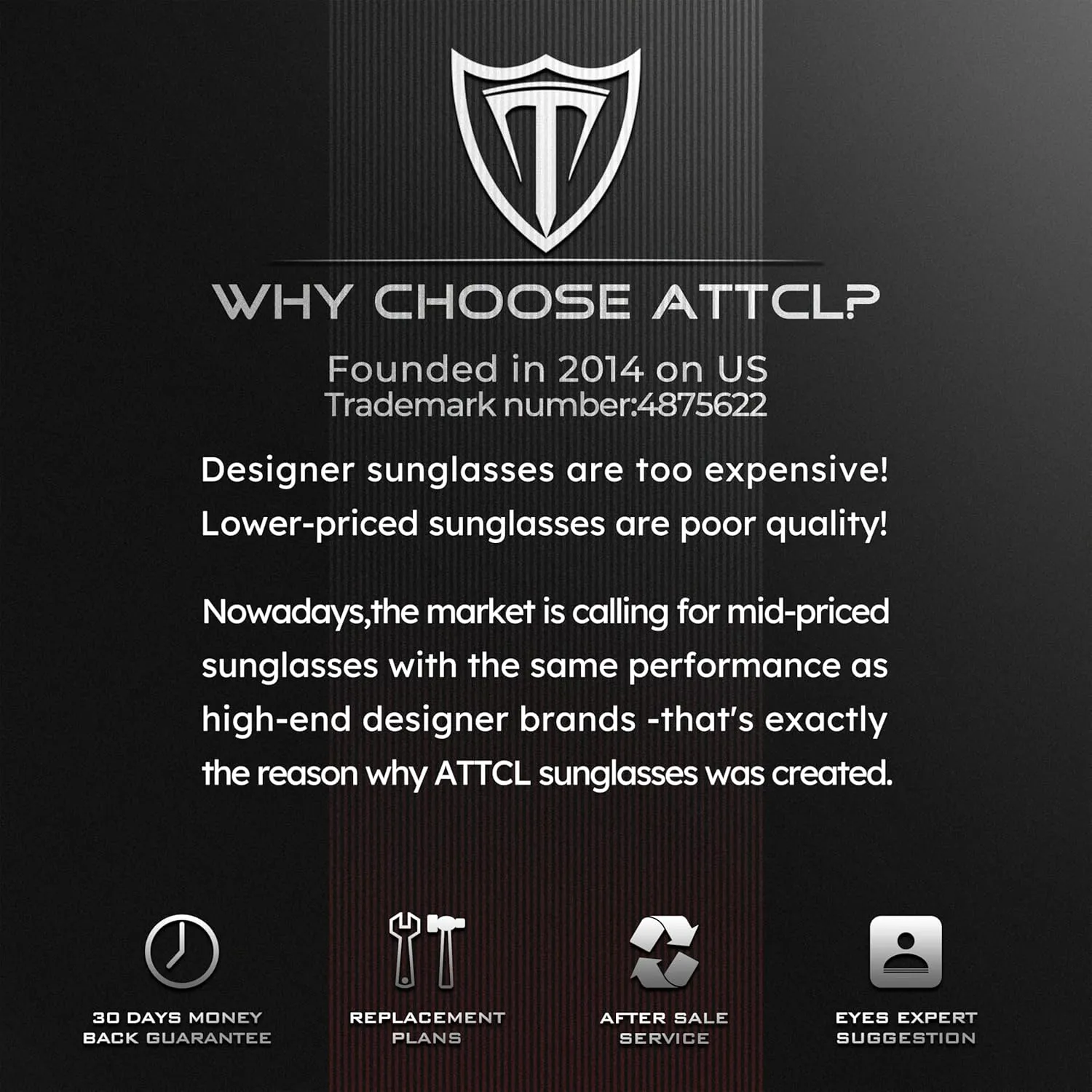ATTCL Polarized UV Protection Fishing golf Driving Sunglasses for Men Al-Mg Metal Frame Ultra Light