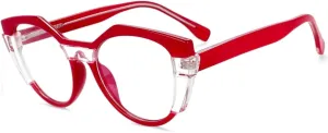 Femal Cat Eye Glasses Women Plastic Titanium Fashion