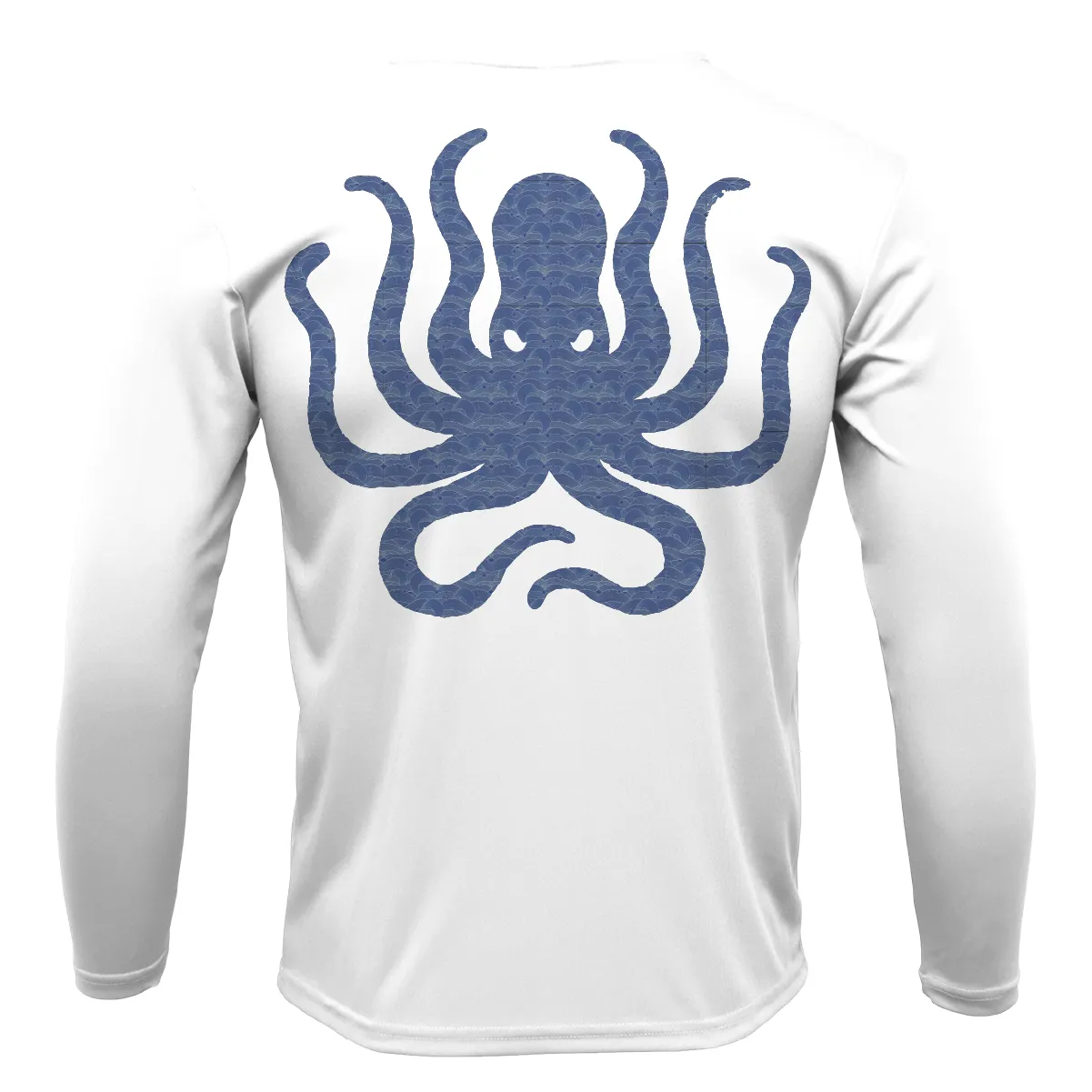 Freshwater Born "Live Love Lake" Kraken Men's Long Sleeve UPF 50  Dry-Fit Shirt