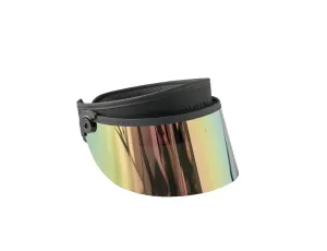 Grey  UV Protect Sun Visor (Half Light Pink)