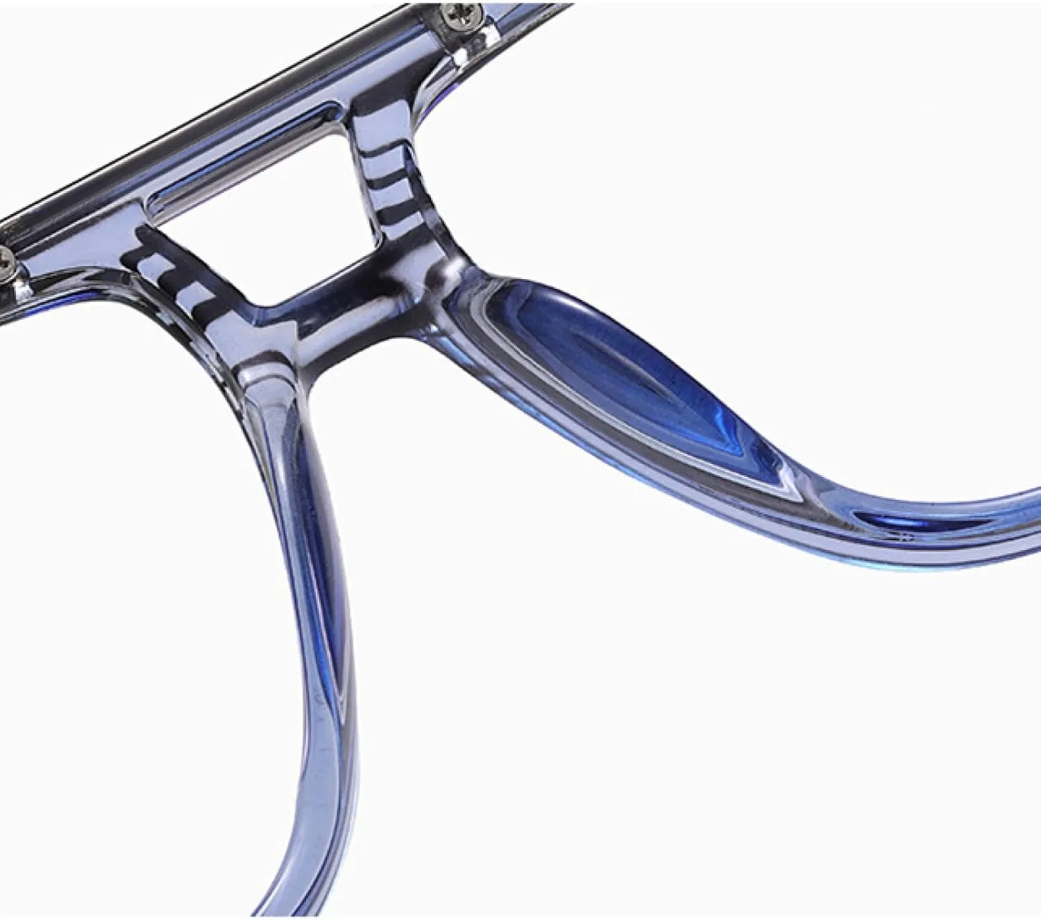Hollow Out Glasses Fashion Style Spectacles Trend Spring Hinge Eyeglass