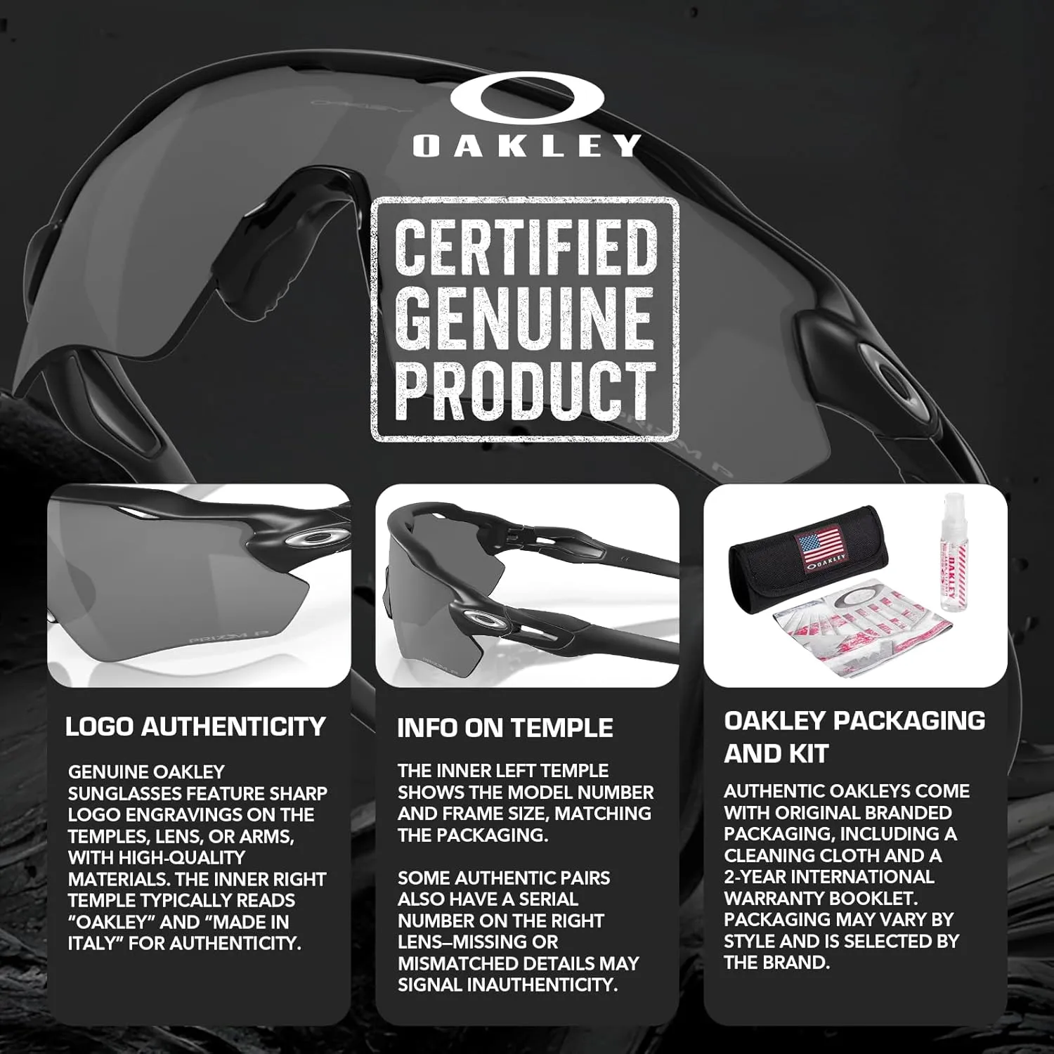 OAKLEY RADAR EV PATH OO9208 Sunglasses With Official Eyewear Kit Bundle