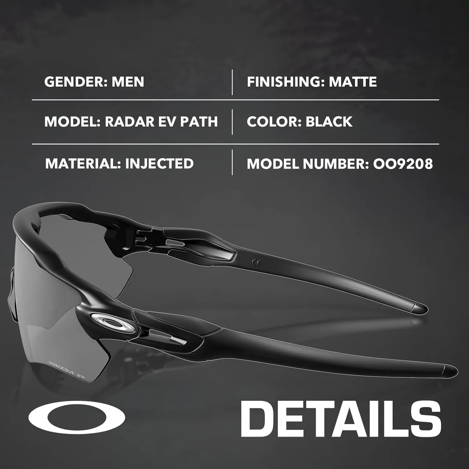 OAKLEY RADAR EV PATH OO9208 Sunglasses With Official Eyewear Kit Bundle