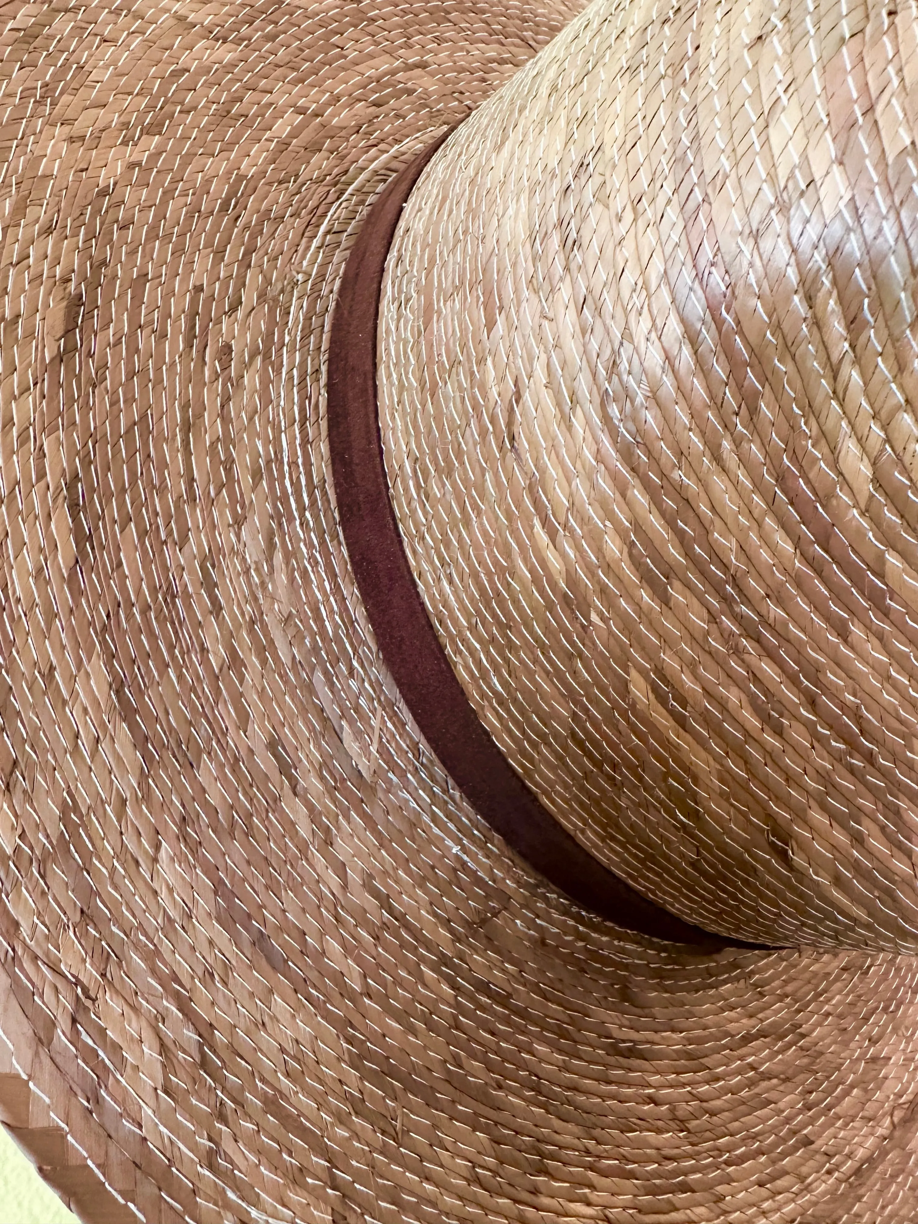 Panama Straw Hat with Felt (Assorted Colors)