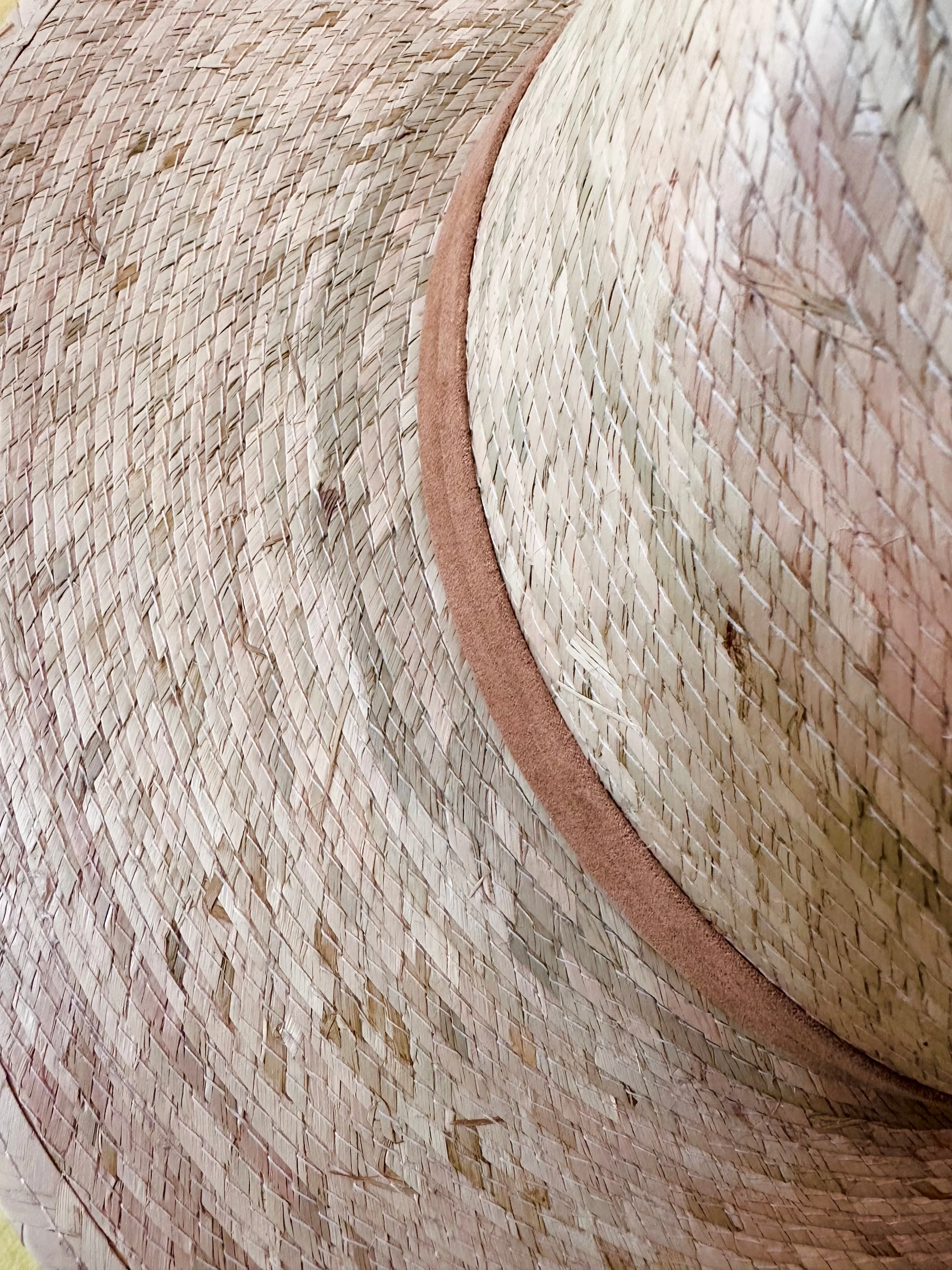 Panama Straw Hat with Felt (Assorted Colors)