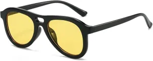 Vintage Double Bridges Men Sunglasses Fashion Uv400 Women