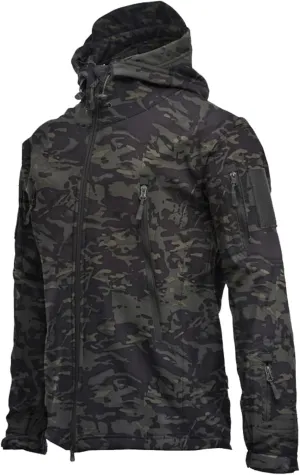 Waterproof Jackets for Men Raincoat for Men Military Tactical Jacket Coat Mens Windbreaker Jackets Lightweight